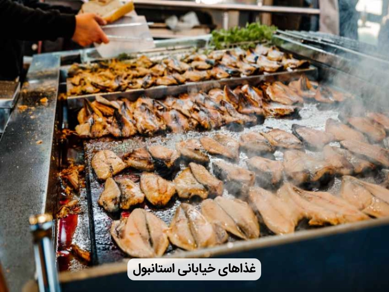 غذاهای خیابانی استانبول ترکیه